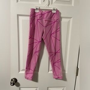 Xersion Youth size 10/12 yoga pants pink stylish‎ spandex girls
